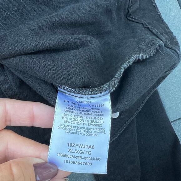 Wrangler women’s XL black denim jacket - Picture 8 of 10